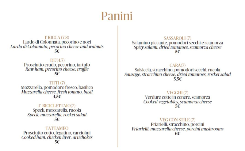 Pizzeria Caffe' Bistrot - Malborghetto Firenze -