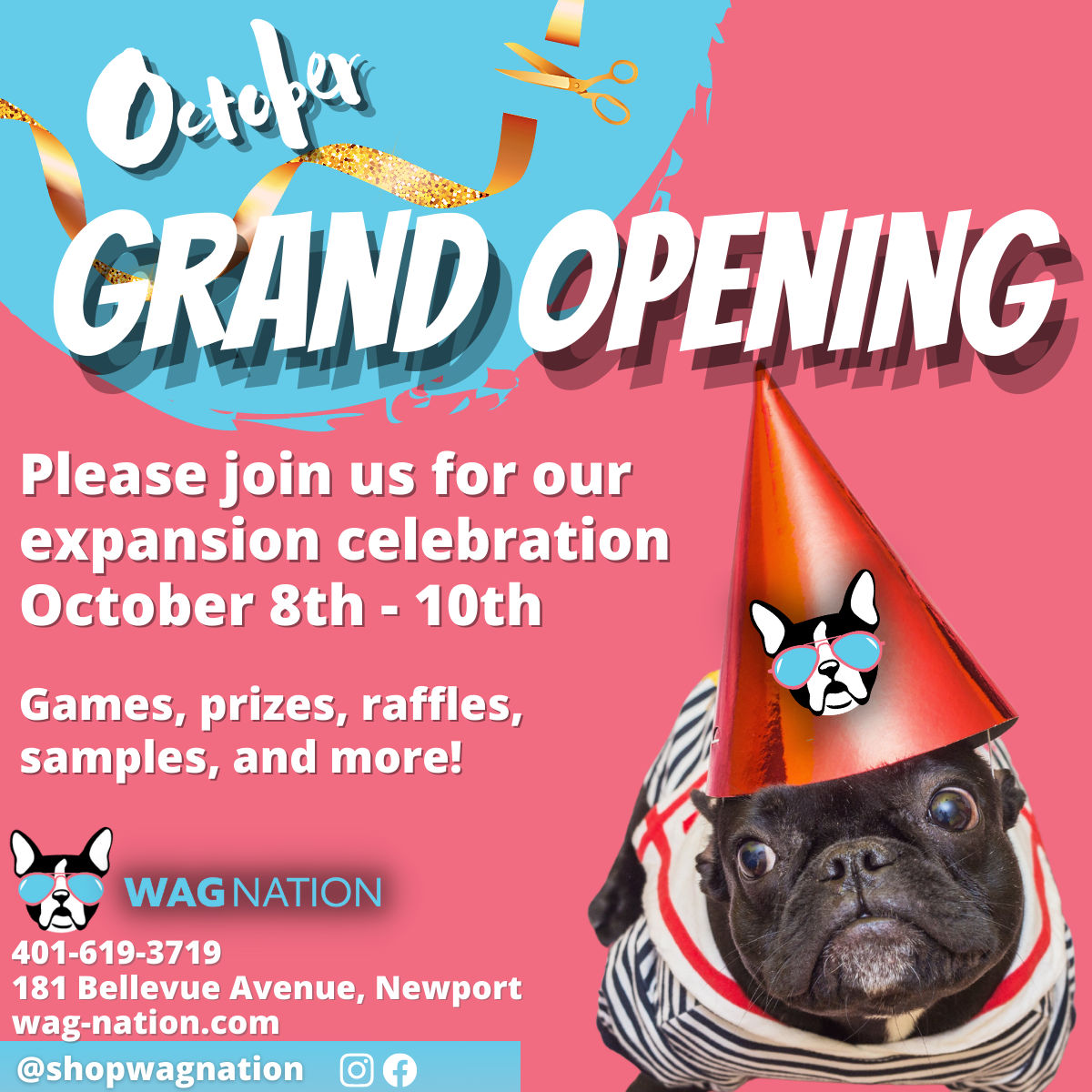 Expansion Grand Opening! Wag Nation