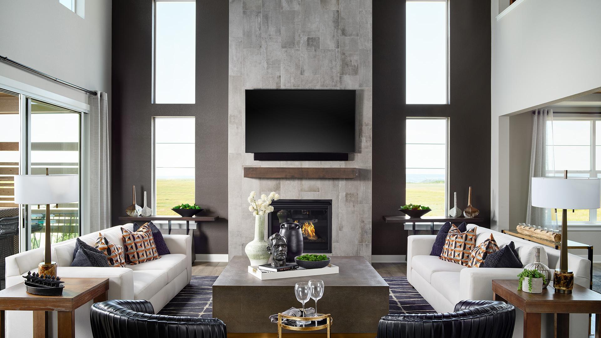 Bright, airy spaces for entertaining