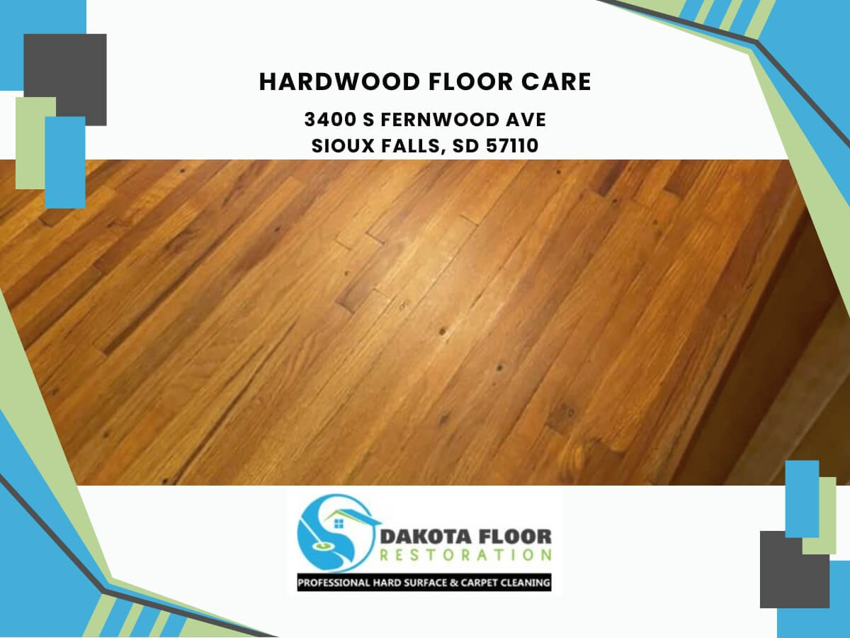 hardwood floor care