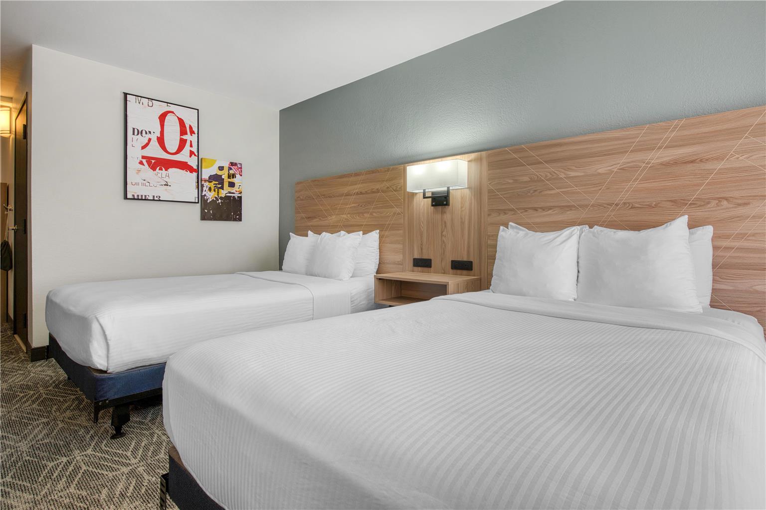 Two Double Bed Accessible