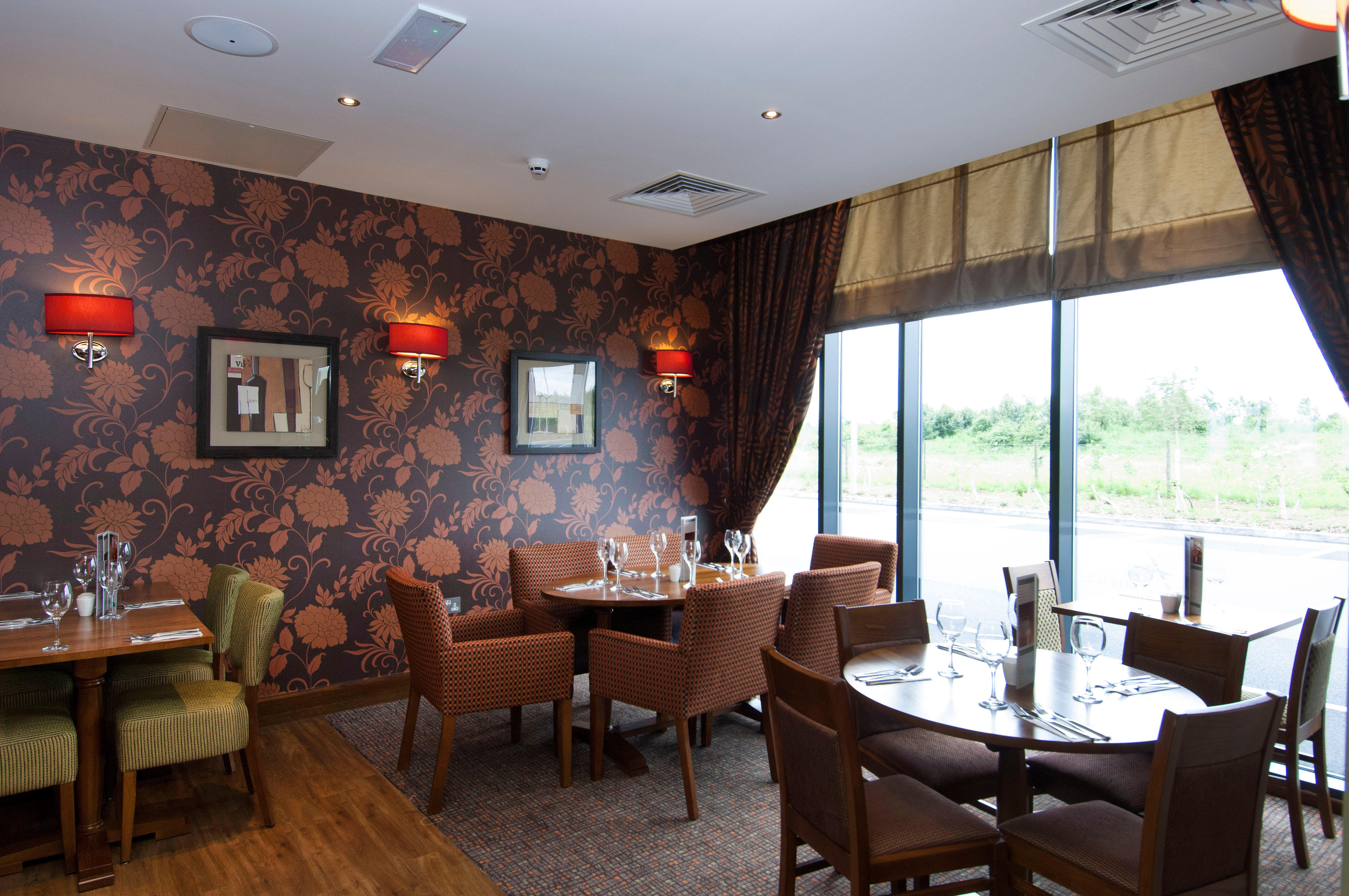Thyme restaurant Premier Inn London Stansted Airport hotel Stansted 03333 219264