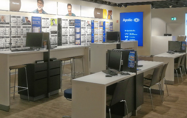 Apollo-Optik, Gänsemarkt 1 in Neumünster