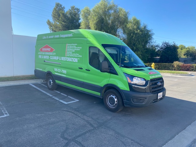Our SERVPRO Vehicle