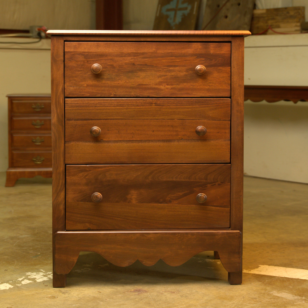 Chest of Drawers Refinished - Front View