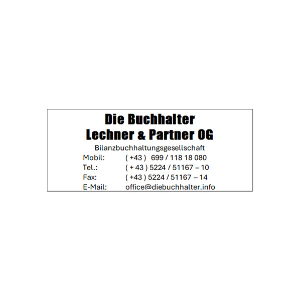 Logo von Die Buchhalter - Lechner & Partner OG