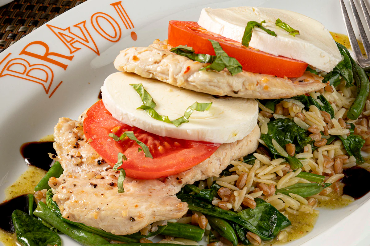 Chicken Caprese - LAND & SEA