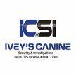 Ivey's Canine, Security, & Investigations Logo