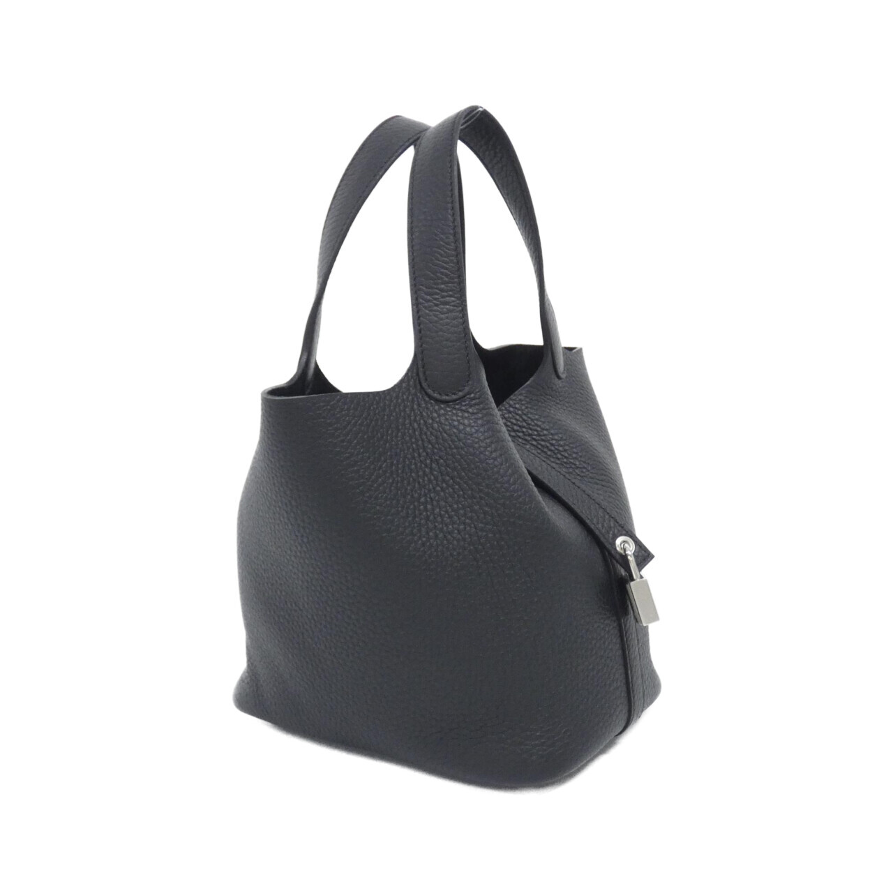 エルメス ピコタン ロック PM 056289CK トリヨンクレマンス BLACK シルバー金具 K刻印