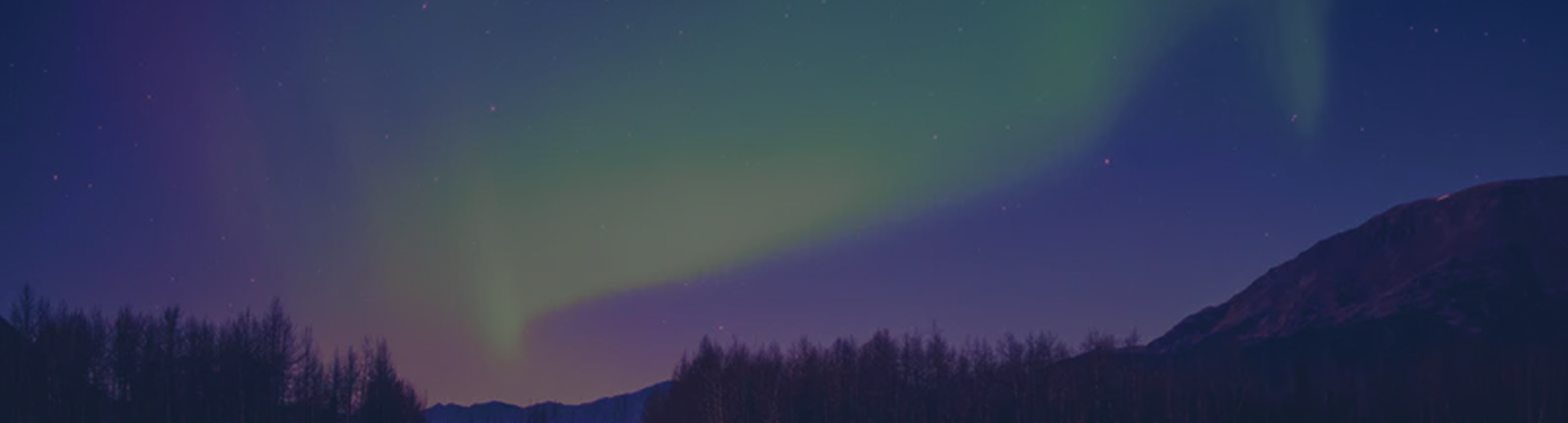 The northern lights.