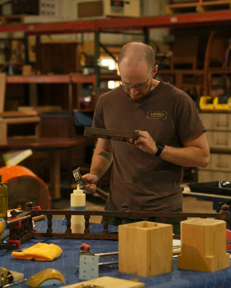 Book Case Restoration Work