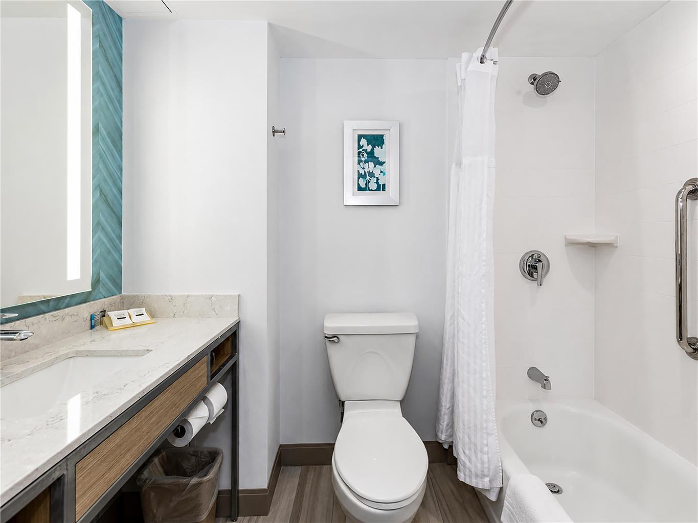 Guest room bath