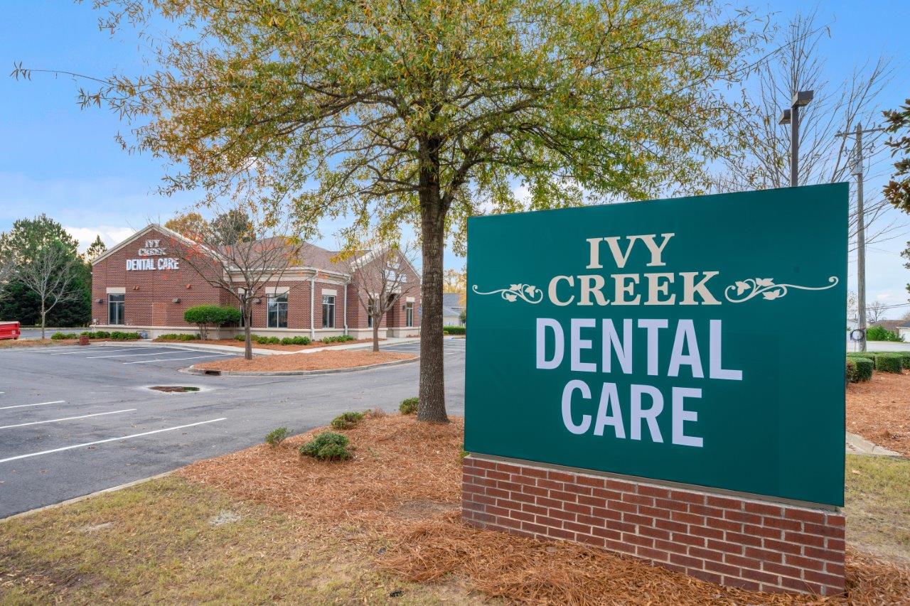 Office logo, Ivy Creek Dental Care. Dentist in Buford, GA. 
