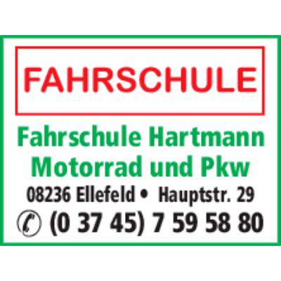 Fahrschule Hartmann in Ellefeld - Logo