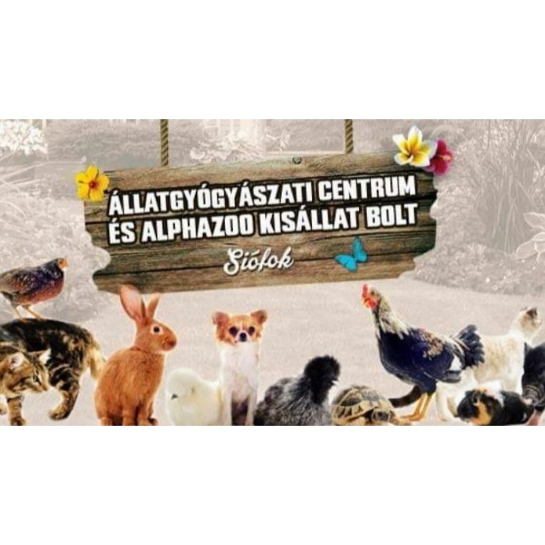 Állatgyógyászati Centrum - Alphazoo Kisállat Felszerelés - Tierklinik - Petshop Logo