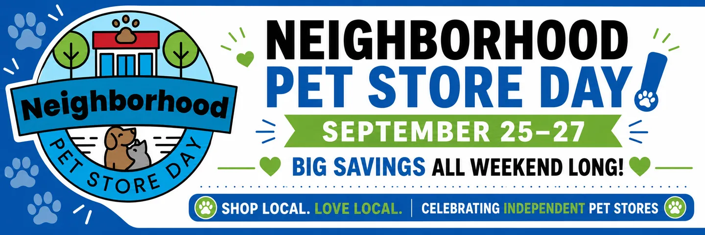 Image of Local Pet Event Neighborhood Pet Store Day is Coming! Shop Small. Save BIG Nearby