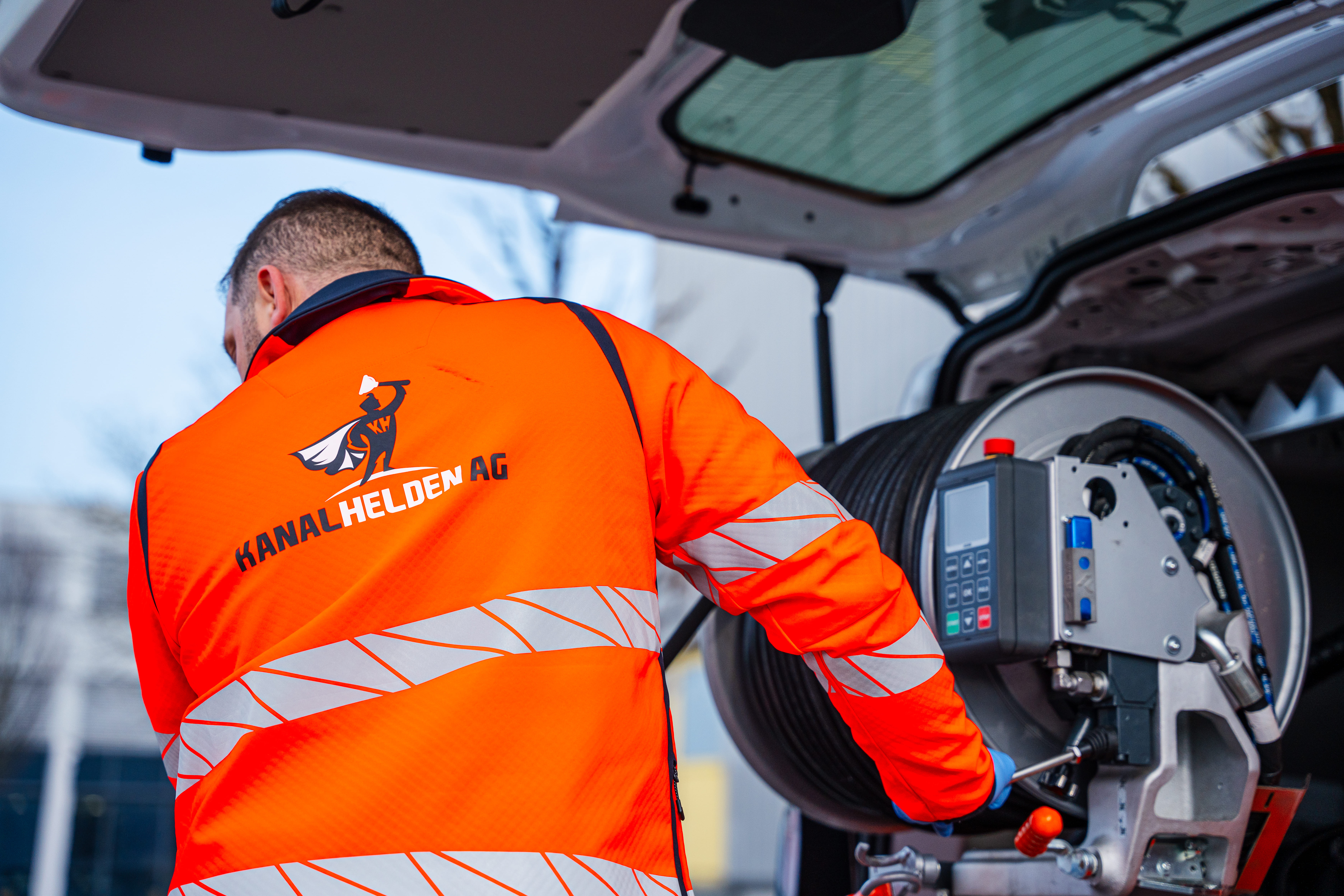 Bilder Kanalreinigung Zürich - Kanalhelden AG
