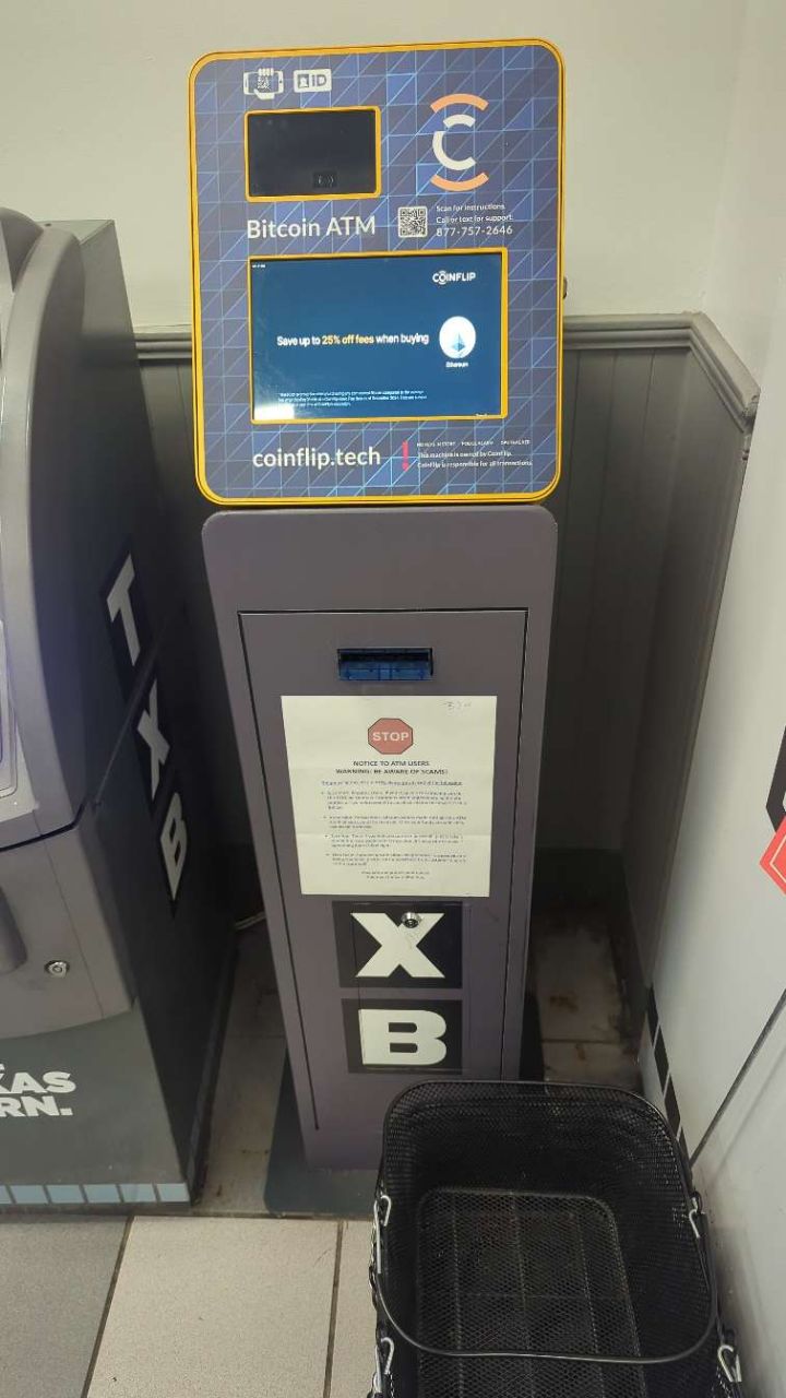 CoinFlip Bitcoin ATM - TXB 54 - Exxon (Johnson City)