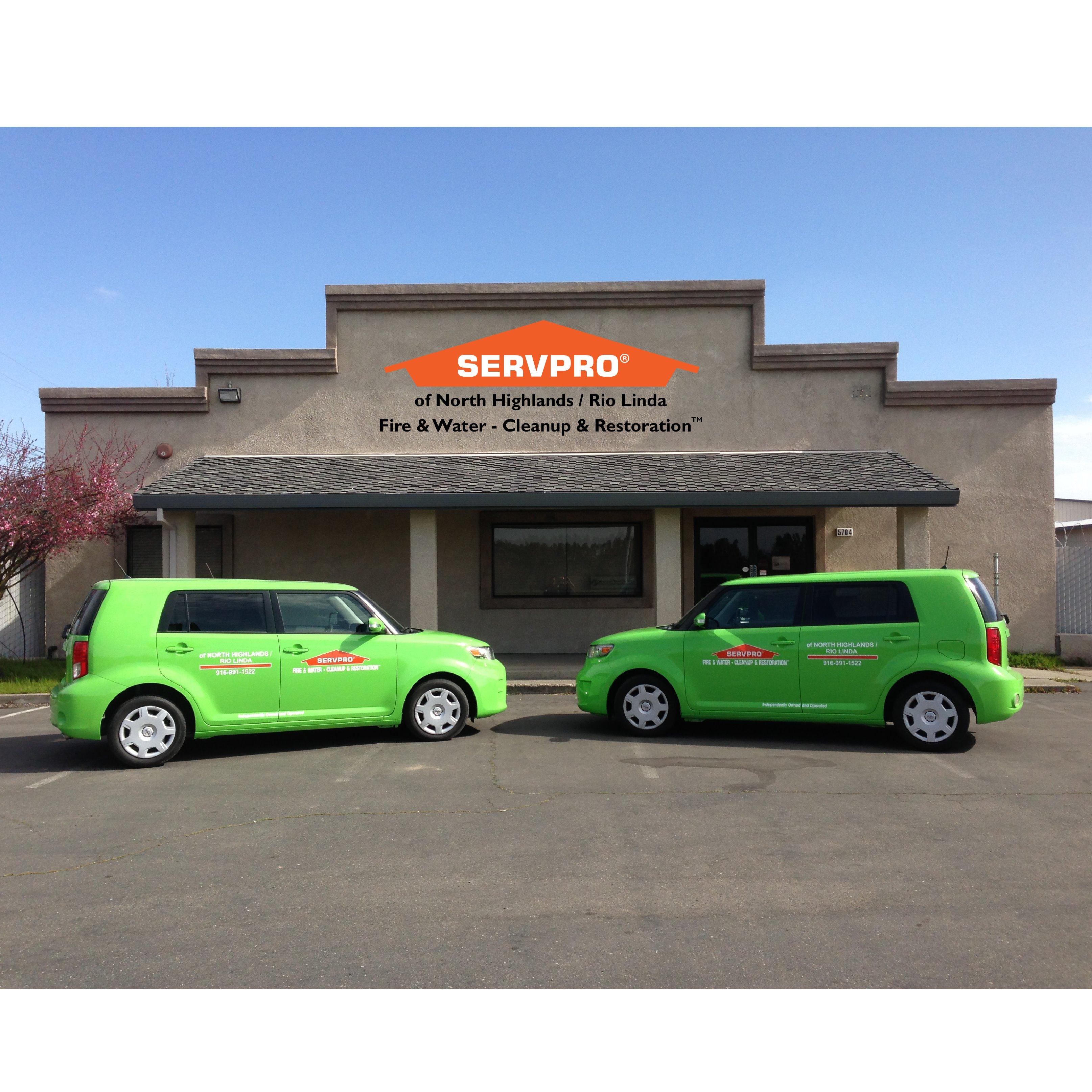 Servpro of North Highlands/ Rio Linda Logo