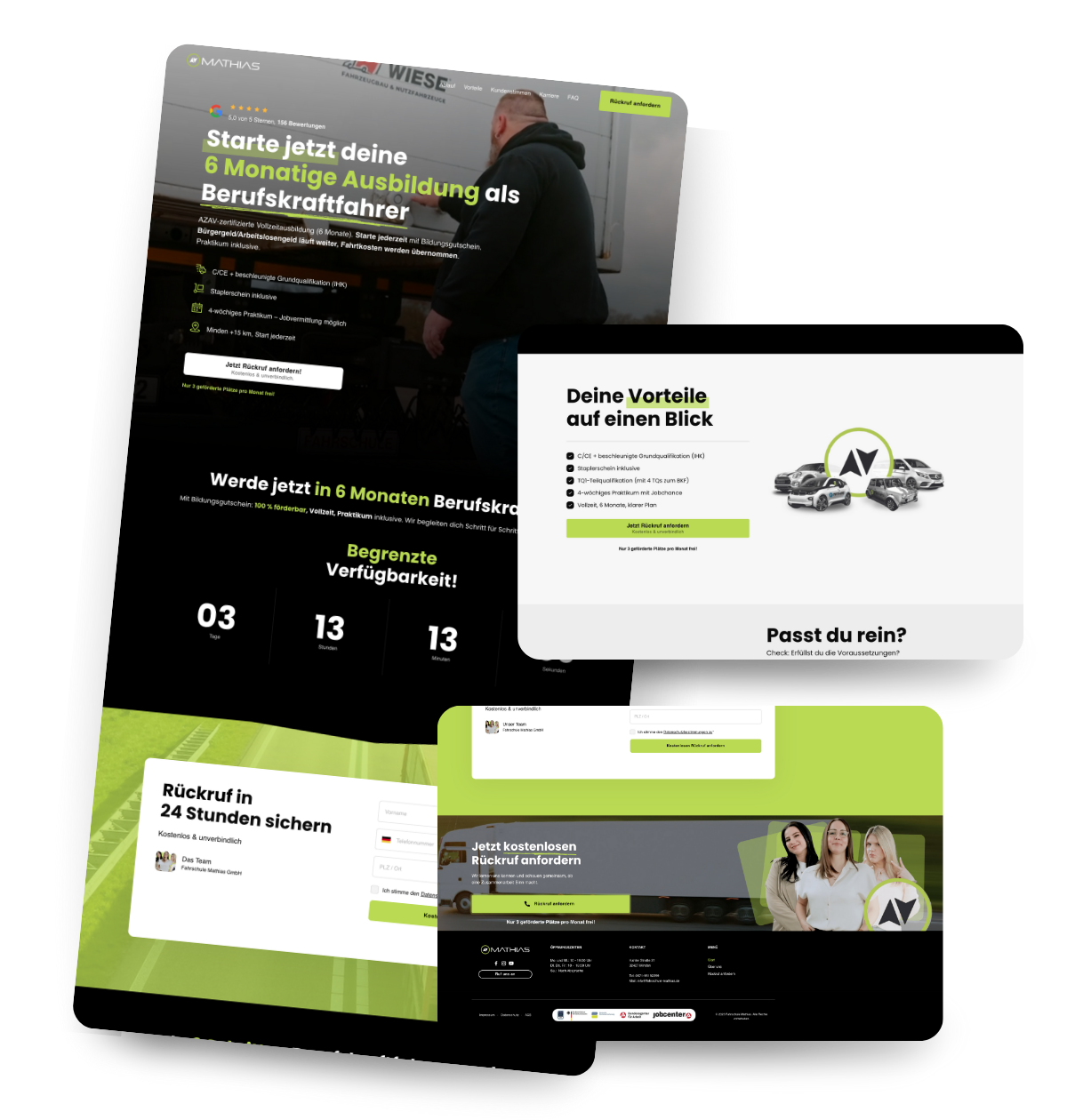Bilder webseita Webdesign