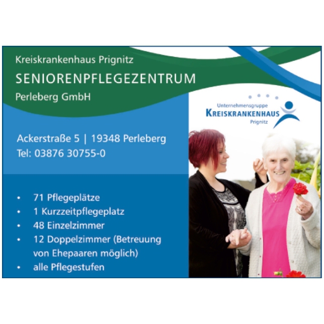 Logo Kreiskrankenhaus Prignitz Seniorenpflegezentrum Perleberg GmbH