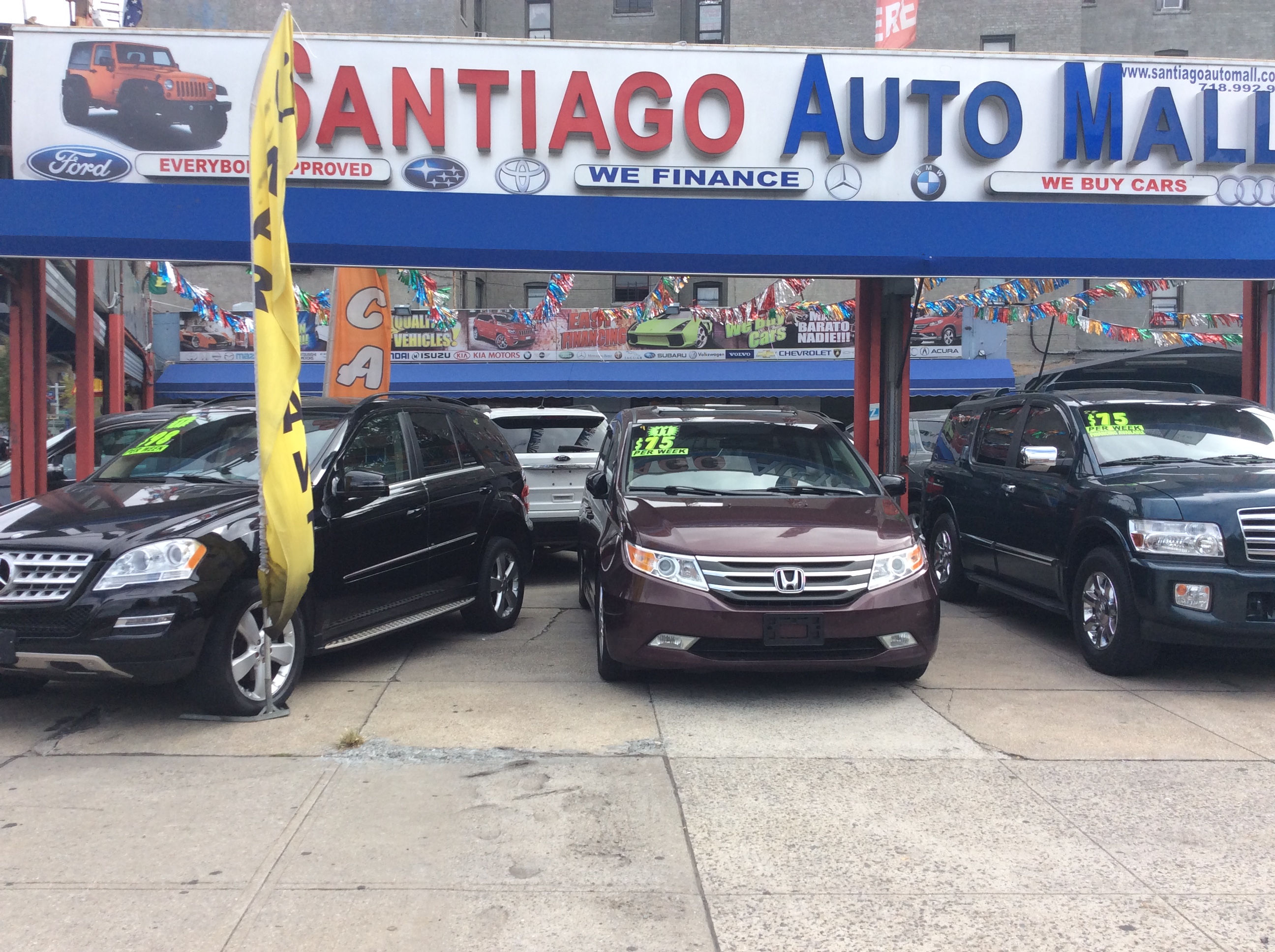 Santiago Auto Mall Bronx Auto Sales in Bronx, NY Auto Dealers