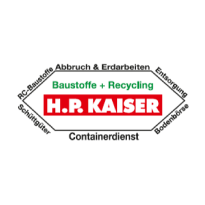 Kundenlogo H. P. Kaiser GmbH Baustoffe & Recycling