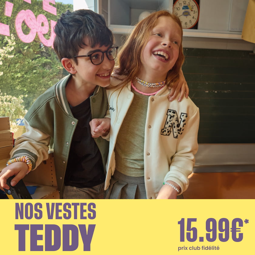 Adoptez le TEDDY pour la rentrée ! C'est être au top ! 🌟 Et avec son super prix pour nos clients CLUB, c'est l'occasion à ne pas manquer ! 💖✨