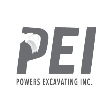 Powers Excavating Inc. Logo