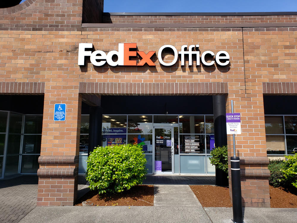 Exterior photo of FedEx Office location at 19241 SW Martinazzi Ave\t Print quickly and easily in the self-service area at the FedEx Office location 19241 SW Martinazzi Ave from email, USB, or the cloud\t FedEx Office Print & Go near 19241 SW Martinazzi Ave\t Shipping boxes and packing services available at FedEx Office 19241 SW Martinazzi Ave\t Get banners, signs, posters and prints at FedEx Office 19241 SW Martinazzi Ave\t Full service printing and packing at FedEx Office 19241 SW Martinazzi Ave\t Drop off FedEx packages near 19241 SW Martinazzi Ave\t FedEx shipping near 19241 SW Martinazzi Ave