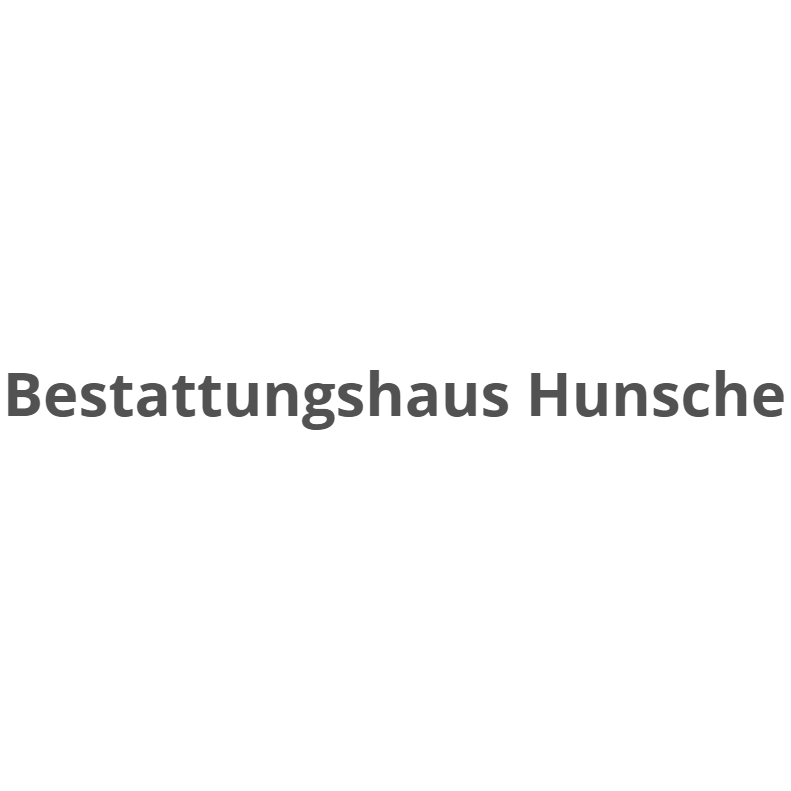 Logo von Bestattungshaus Hunsche