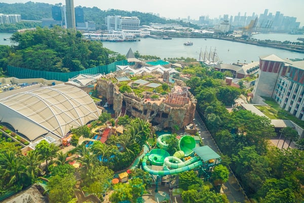 魅惑のリゾートアイランド、シンガポール・セントーサ島に行ってきました！【シンガポール　セントーサ島】