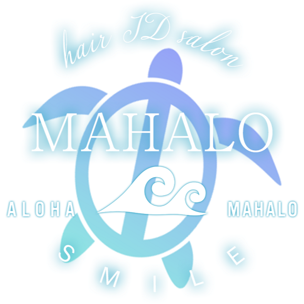 MAHALO hair ID salon Logo