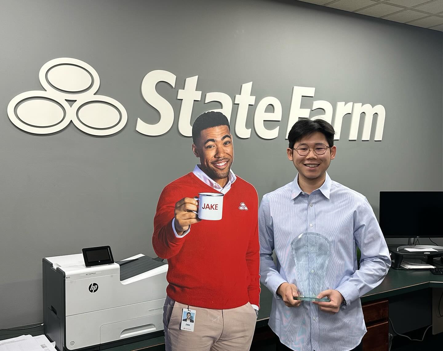 Our office is so proud of our Senior Account Manager, Austin Chun, for coming in first place for life insurance production at the annual Team Member Hall of Fame event a few weeks ago! 🏆🥇Thank you to our fellow Oregon State Farm agents for putting this event together to celebrate all of our team members and their awesome growth and achievements!