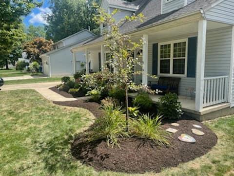 Blades of Grass Landscaping Logo