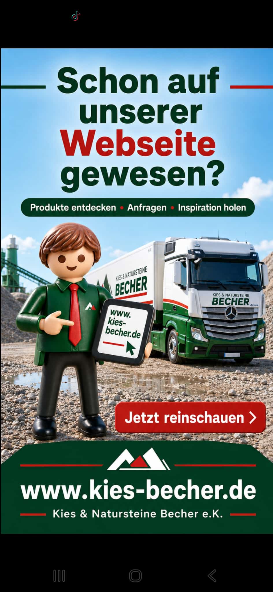 Kies & Natursteine Becher, Industriestraße 20-31 in Mudersbach