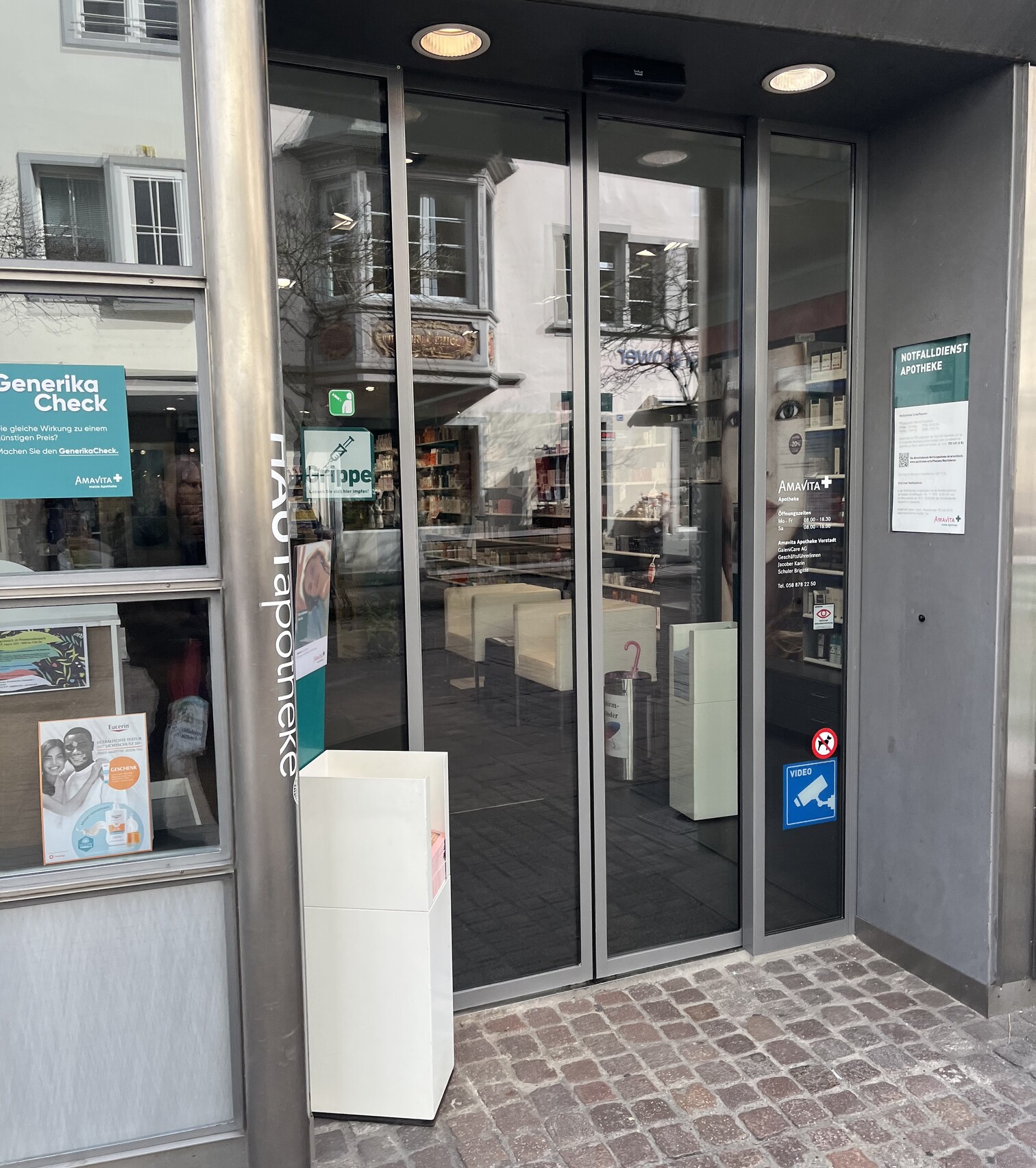 Amavita Apotheke Vorstadt, Vorstadt 30/32 in Schaffhausen