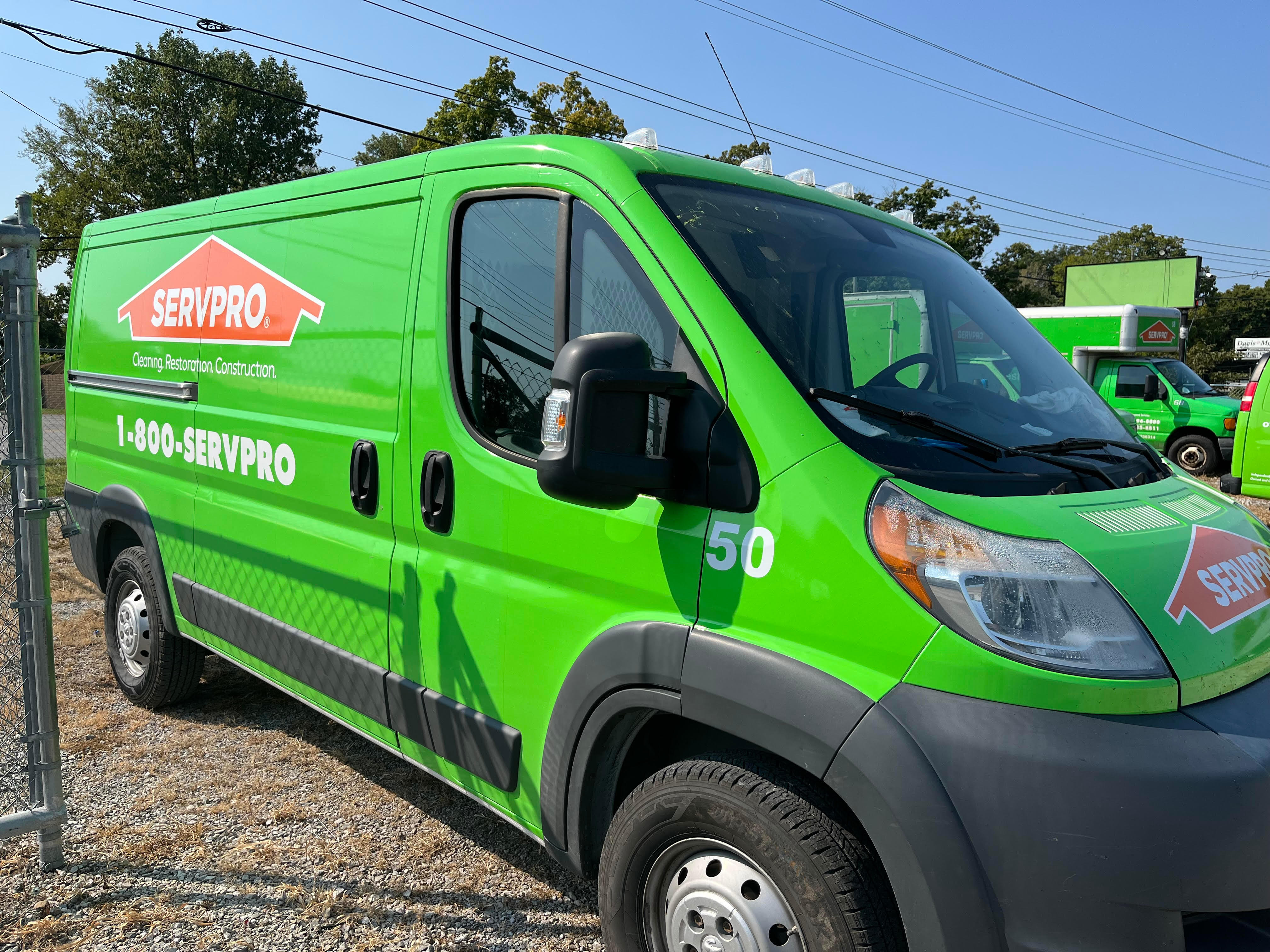 One of our Fleet Vehicles SERVPRO of Christian, Todd, Logan and Simpson Counties Hopkinsville (270)885-8811