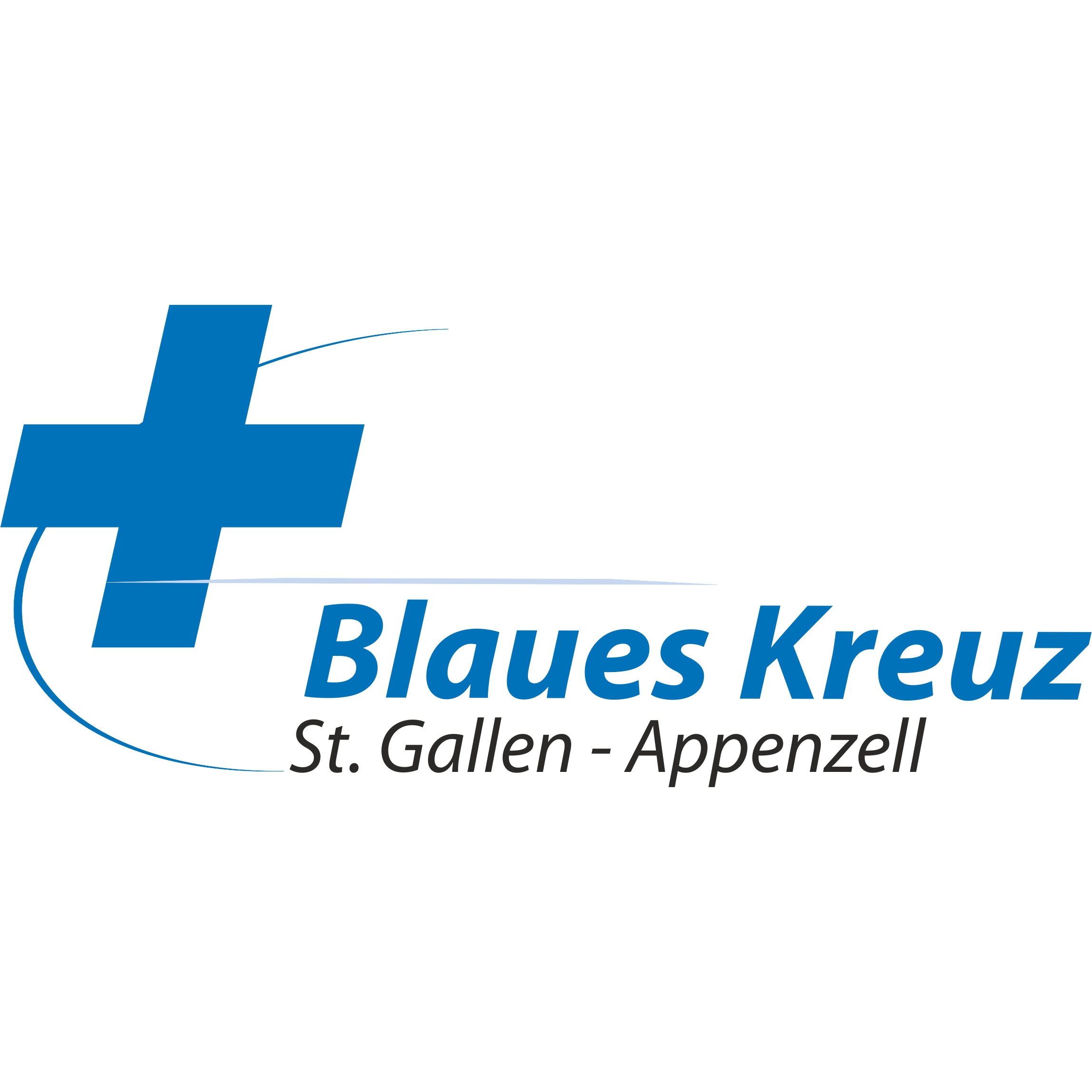 Blaues Kreuz St. Gallen - Appenzell Logo