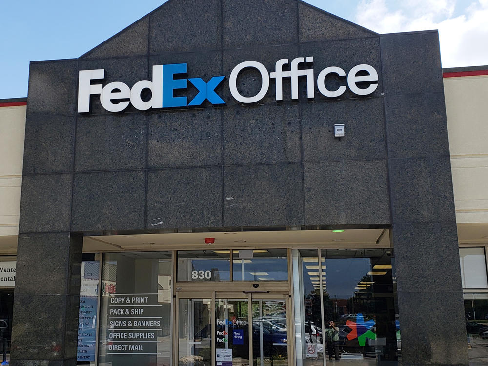 Exterior photo of FedEx Office location at 830 75th St\t Print quickly and easily in the self-service area at the FedEx Office location 830 75th St from email, USB, or the cloud\t FedEx Office Print & Go near 830 75th St\t Shipping boxes and packing services available at FedEx Office 830 75th St\t Get banners, signs, posters and prints at FedEx Office 830 75th St\t Full service printing and packing at FedEx Office 830 75th St\t Drop off FedEx packages near 830 75th St\t FedEx shipping near 830 75th St