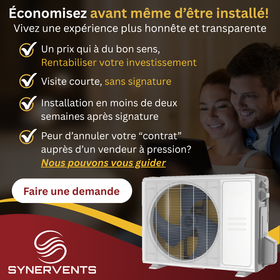 Images Synervents - Thermopompes, Matane et Baie-Comeau