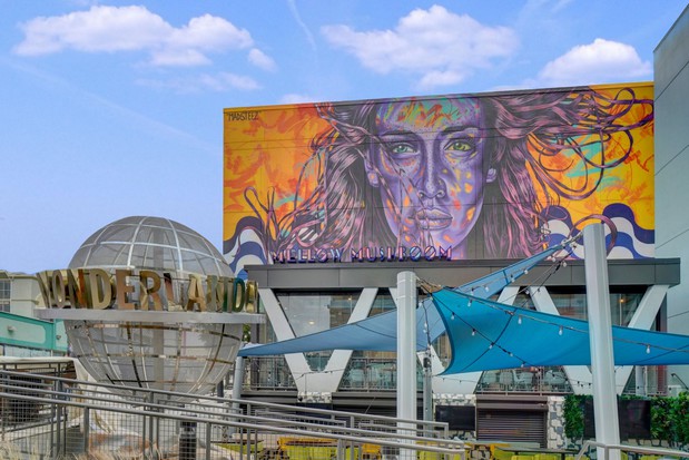 Exterior Mural and Sculpture