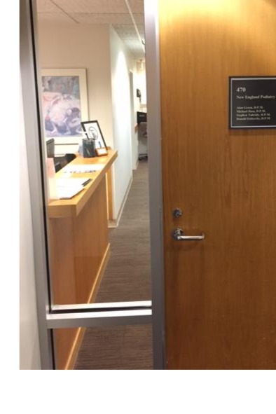 Newton-Wellesley Office Door