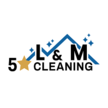 L & M 5 Star Cleaning Logo