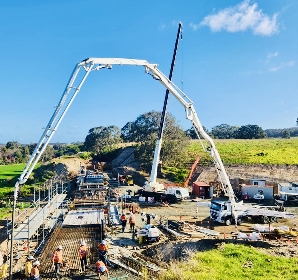 Images Latrobe Concrete Pumping Pty Ltd