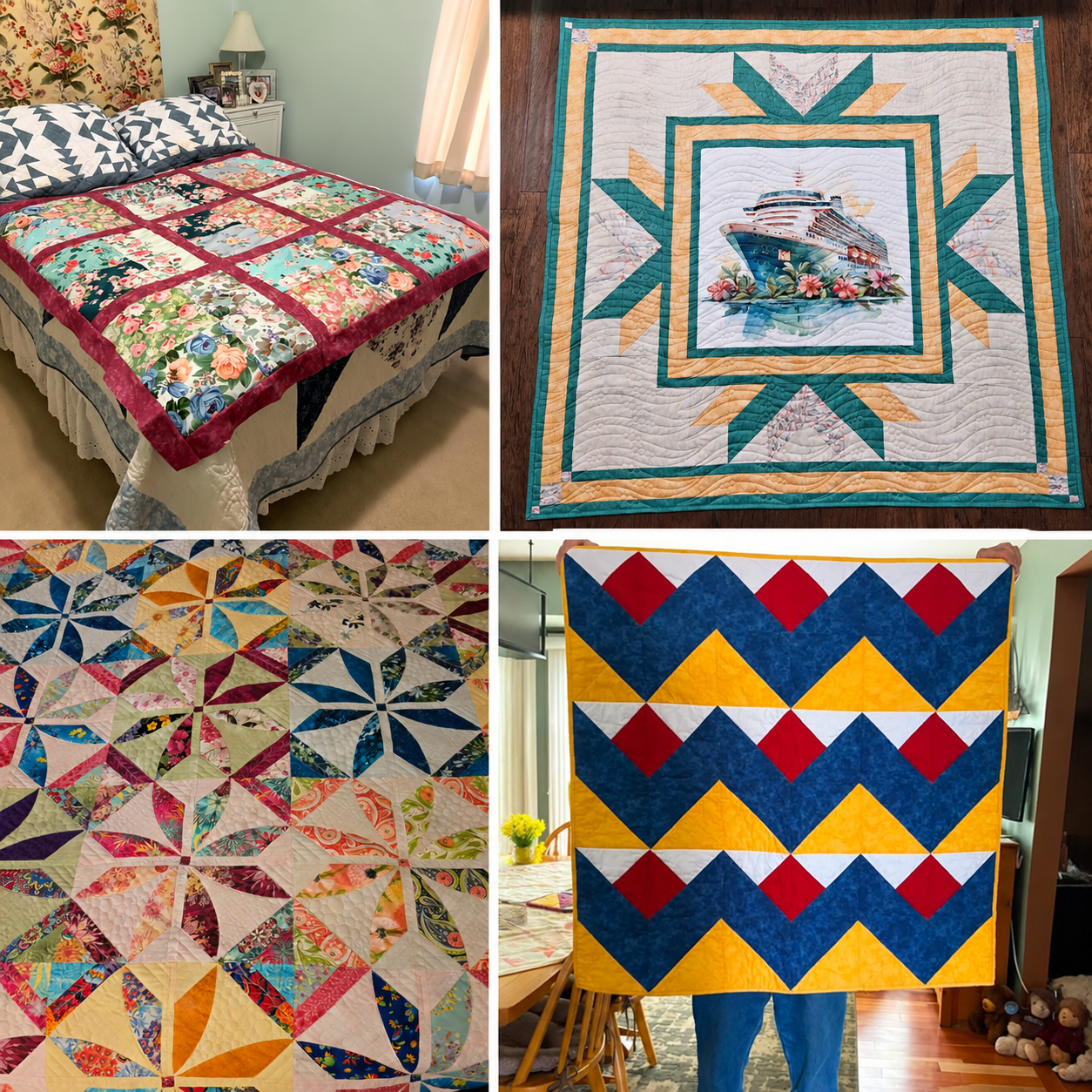 Celebrate our talented quilting community! From beautiful stash quilts and finished UFOs to baby gifts and stunning quilt designs, these customer creations showcase creativity, craftsmanship, and heart.