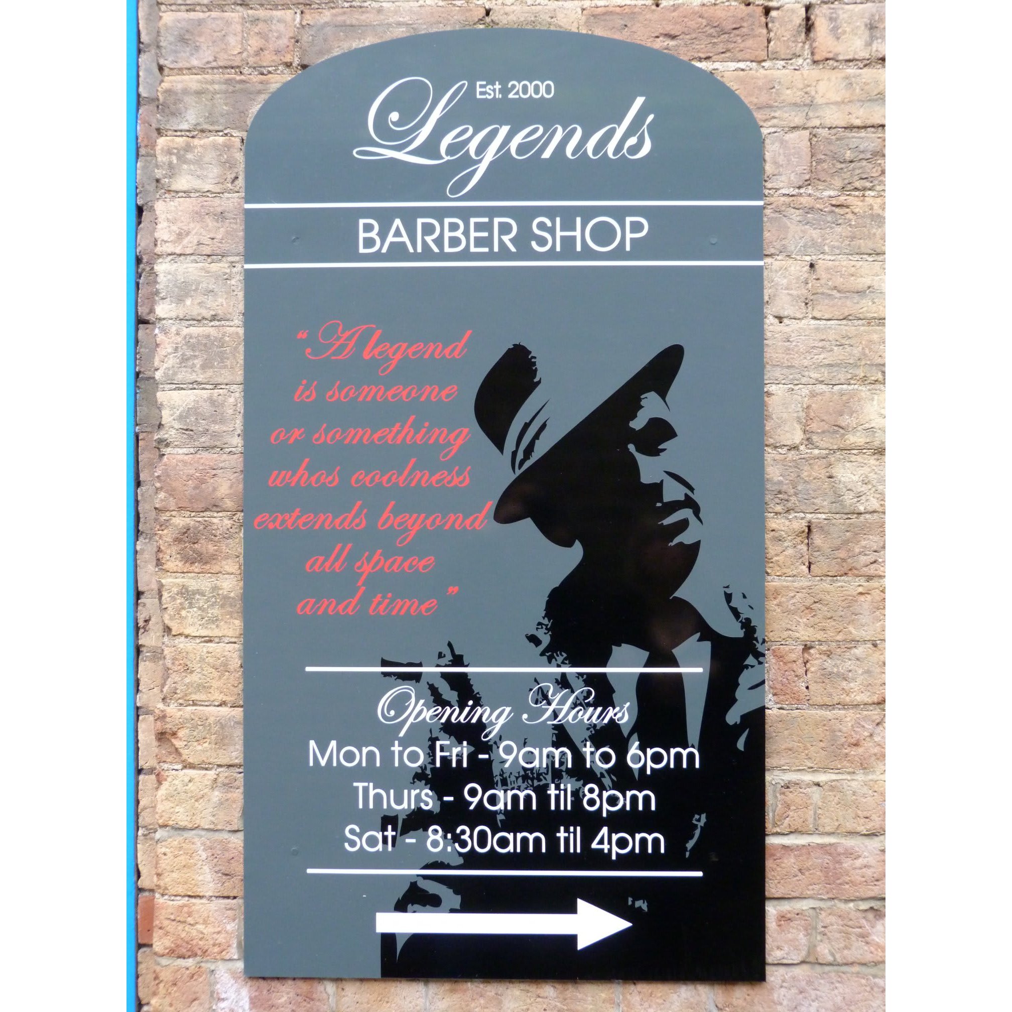 Legends Barber Shop Logo