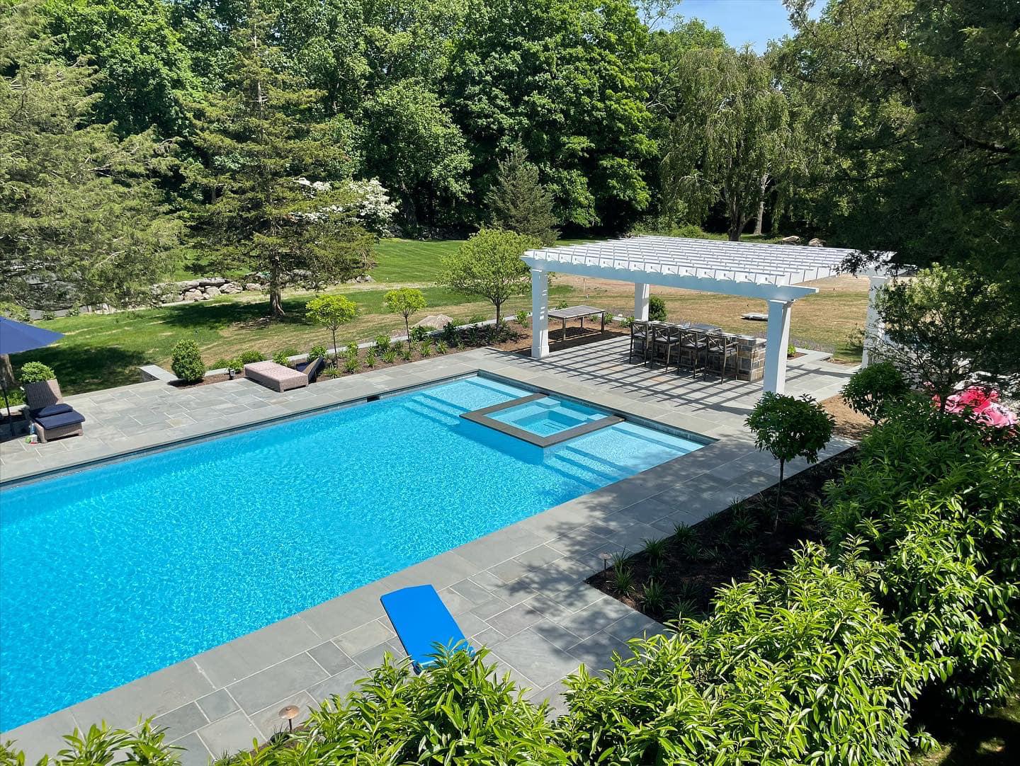 Call now for a pool installation service! Wagner Pools Darien (203)655-0766