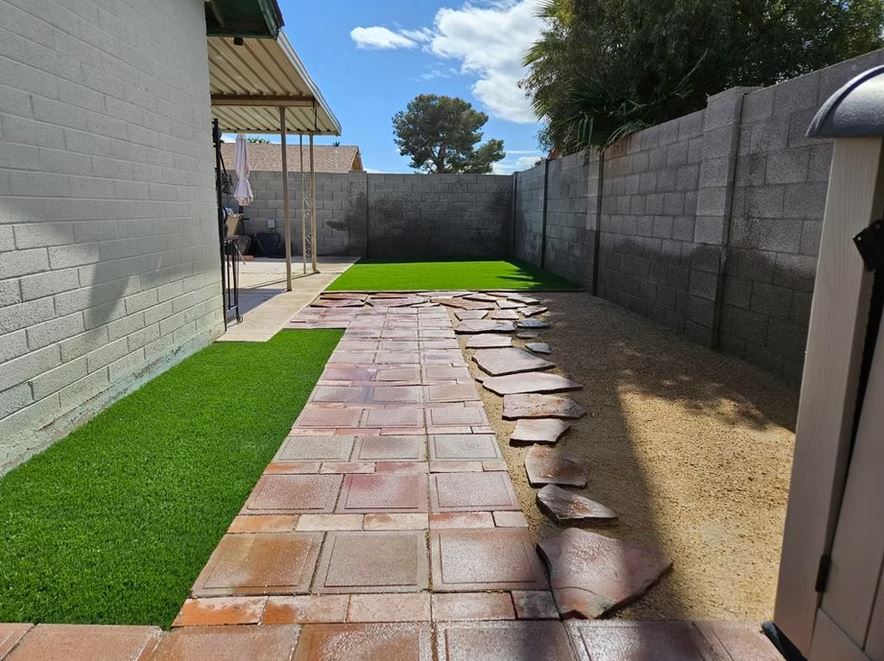 Topp Turf offers professional hardscape solutions that add structure, style, and functionality to your outdoor spaces. From patios to pathways, we design and build features that elevate the look and feel of your landscape. Our team is dedicated to creating durable, visually appealing elements that complement your property perfectly.