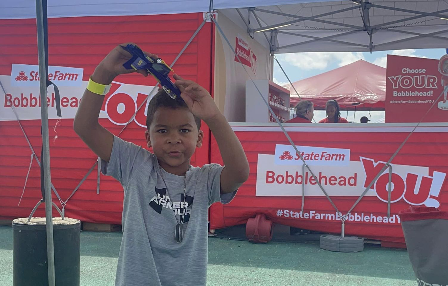 I forgot to tell you guys we were at the Dayton Air Show! I interacted with a lot of really cool current and future State Farm customers and the Blue Angels!